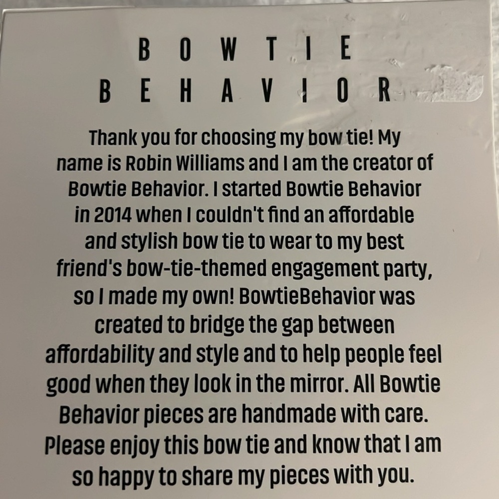 Bowties - Picture 5 of 5